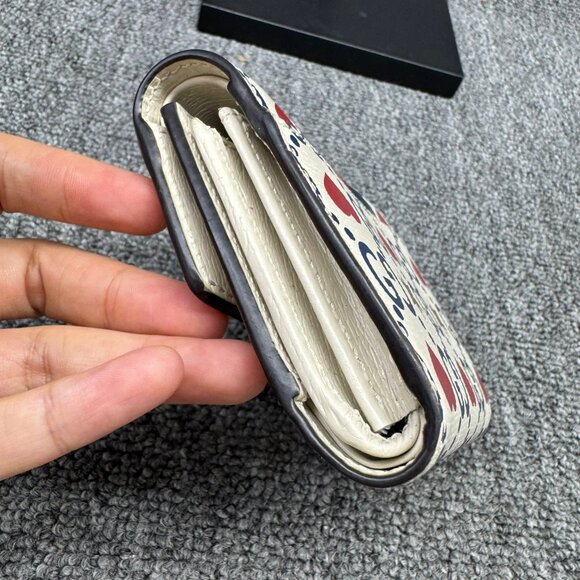 GUCCI Sylvie Leather Wallet 225-071025 - Picture 5 of 9